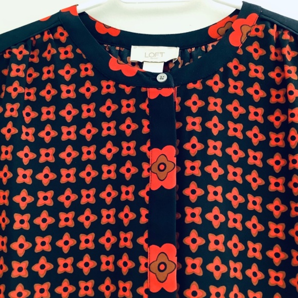 ANN TAYLOR LOFT Mod Floral Dress - Picture 6 of 6